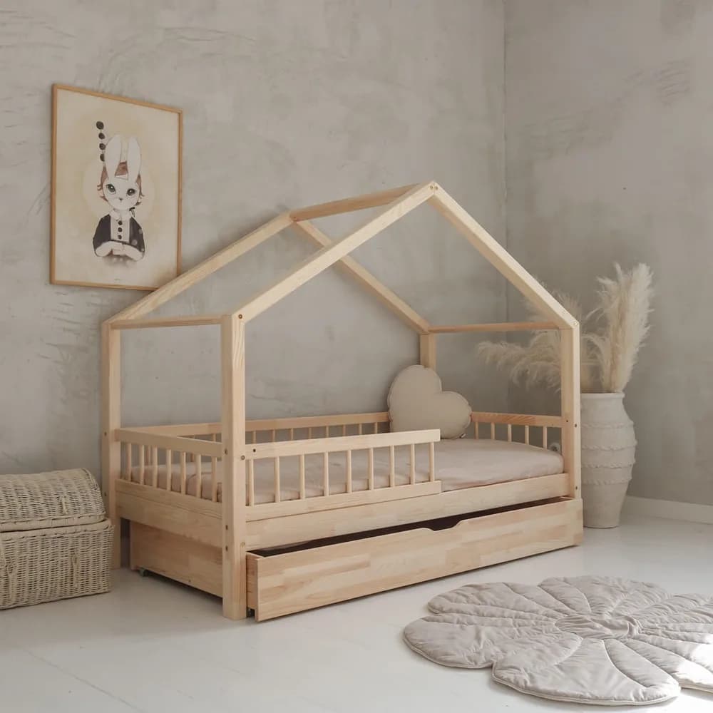 Łóżko domek HouseBed Bello Plus (wersja z szufladą)