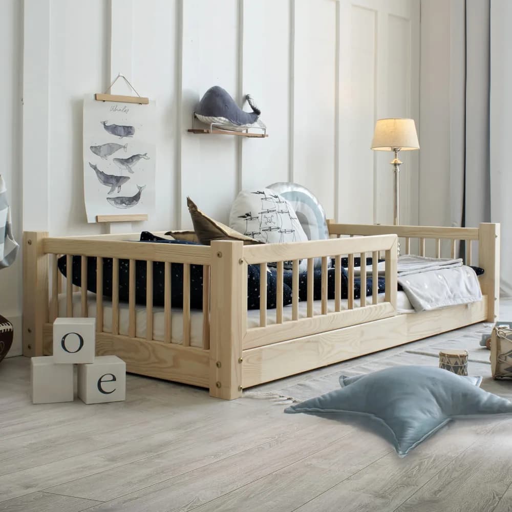 Basic Slats 160×80 naturalne (nóżki 1 cm) (szybka wysyłka)