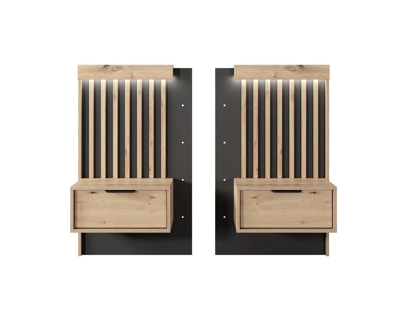 2× Stolik nocny TALLY