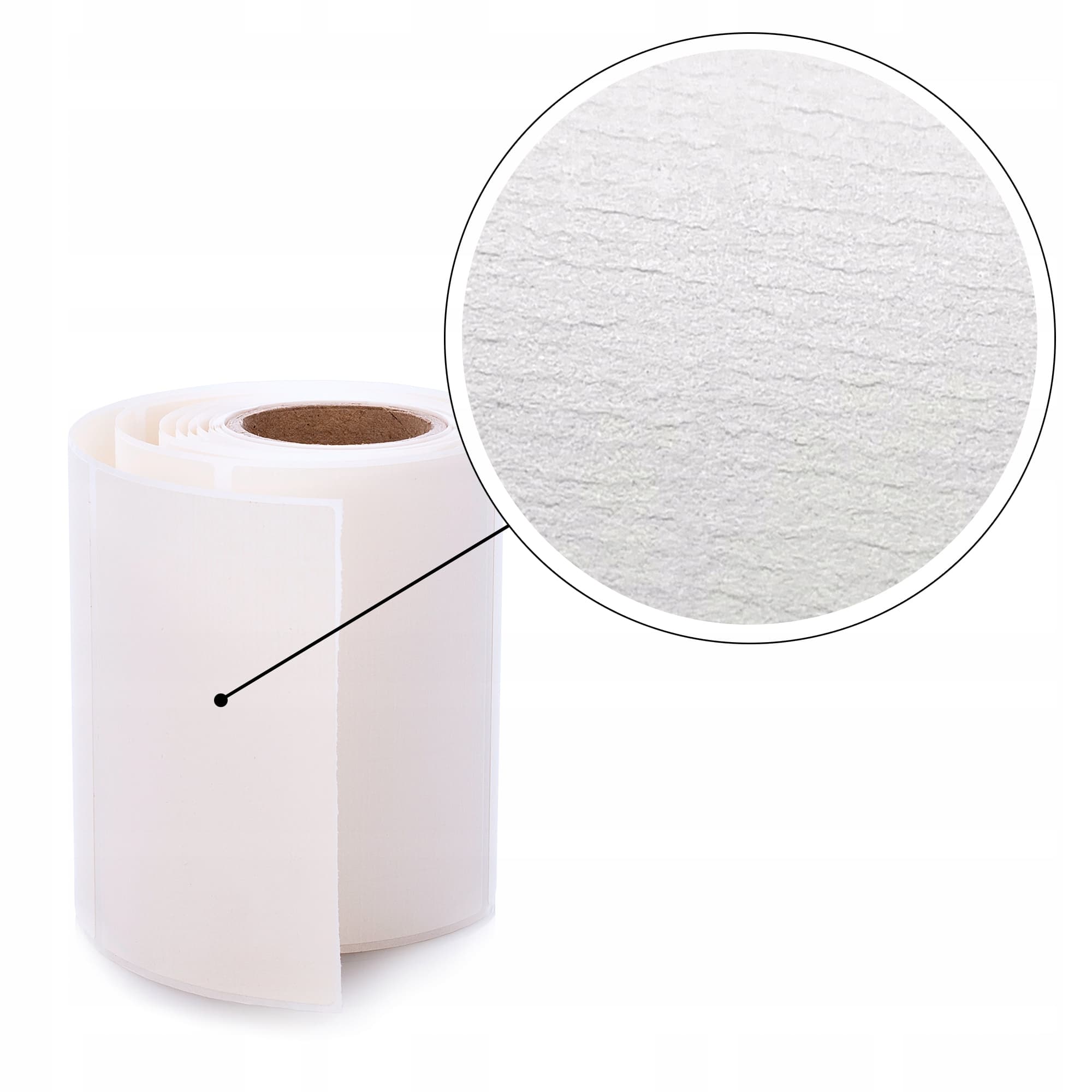 Etykiety na papierze ozdobnym matowe DO PISANIA na słoiki 100x60mm 50szt