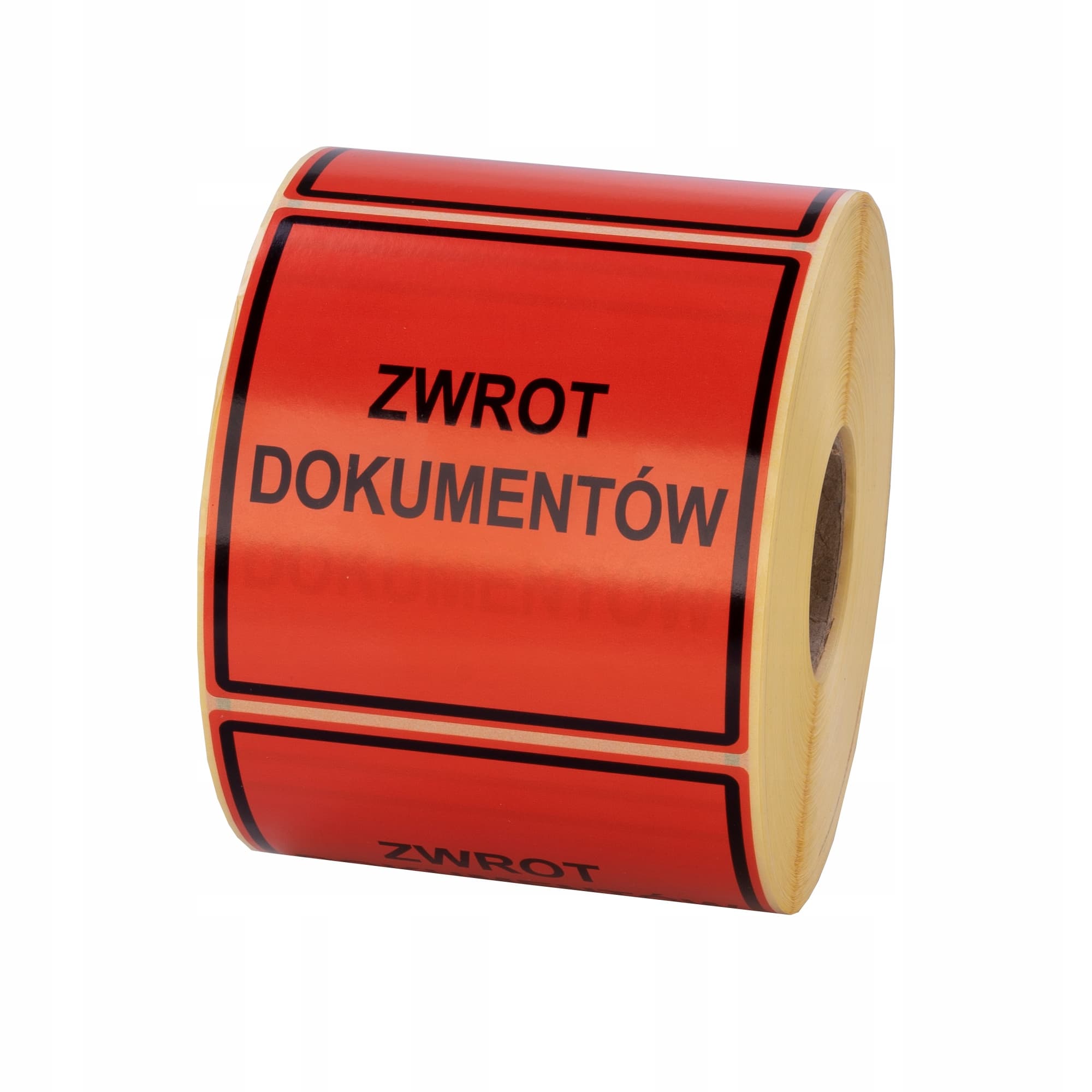 Etykiety Naklejki Zwrot Dokumentów 1000szt
