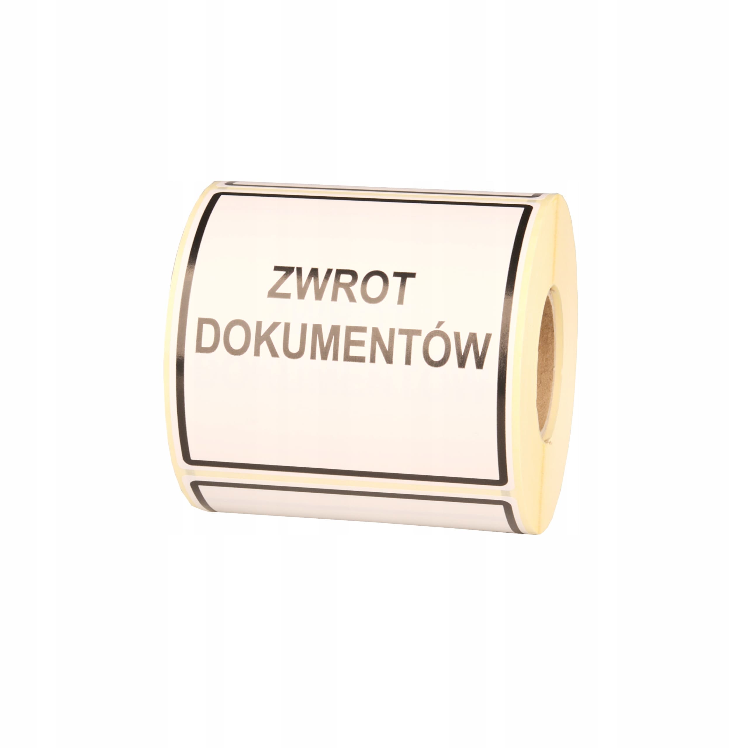 Etykiety ostrzegawcze Zwrot Dokumentów 500szt