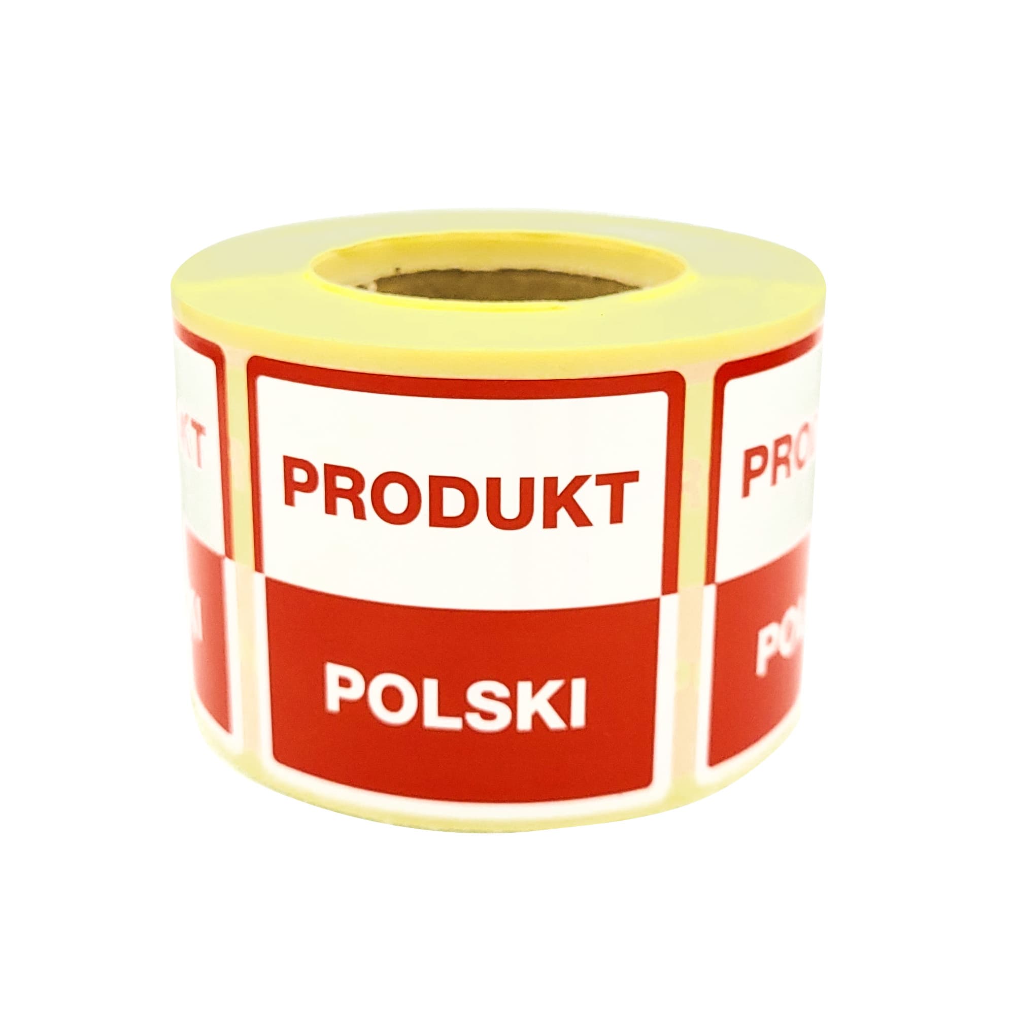 Etykiety/naklejki PRODUKT POLSKI 50x50 mm 500szt