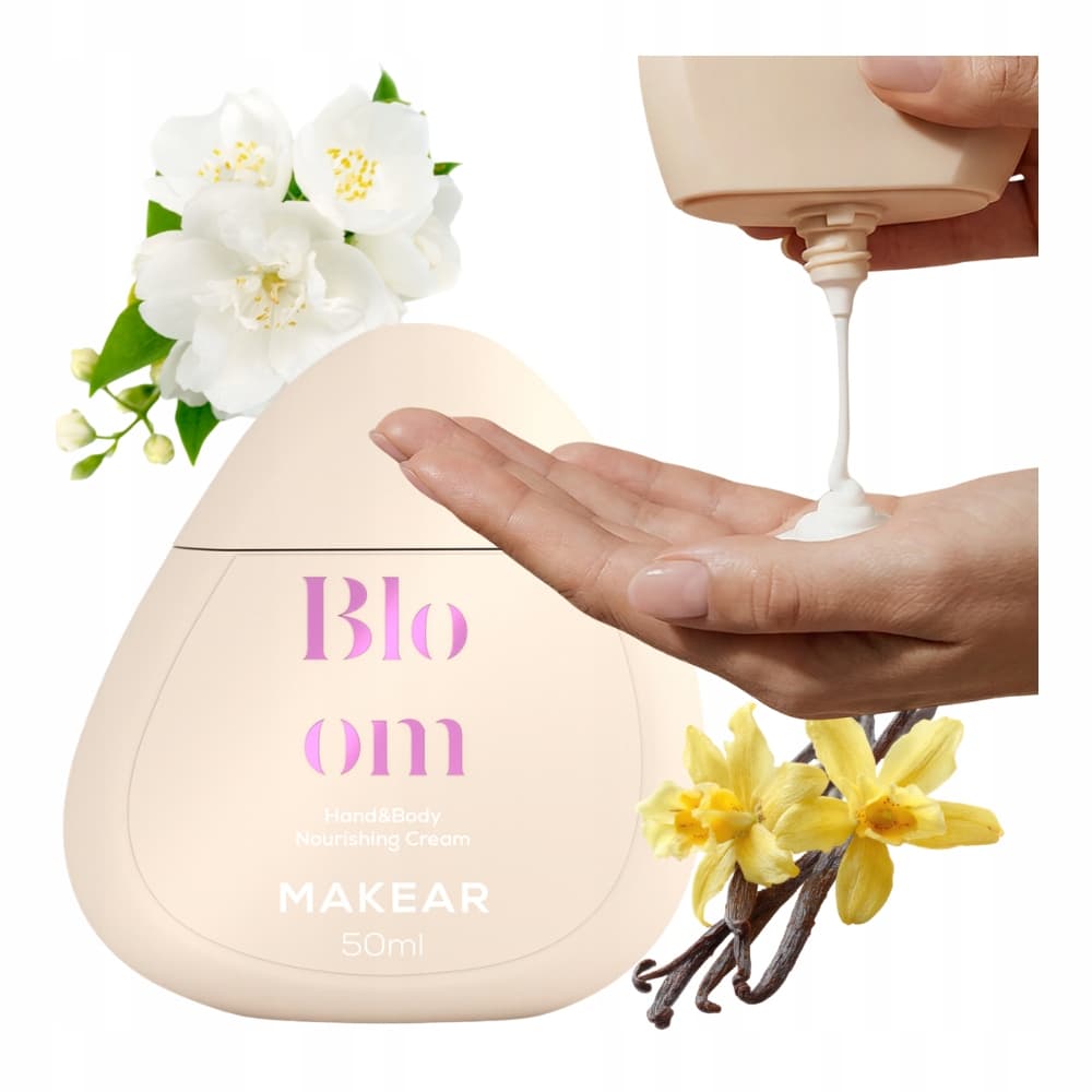 Makear Krem Do Skóry Dłoni Bloom Profesjonalna Pielęgnacja Masło Shea 50ml
