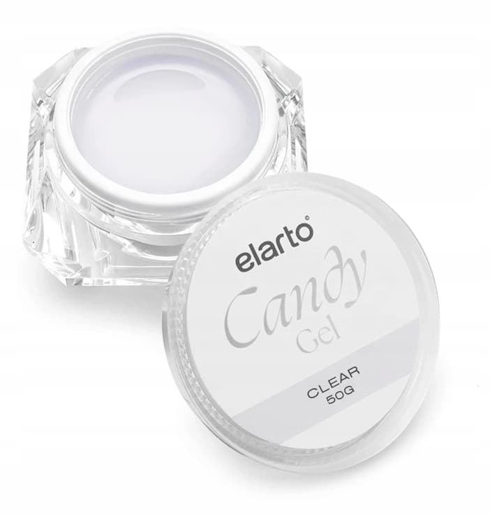 Elarto żel UV/LED budujący gęsty Candy Clear 50g
