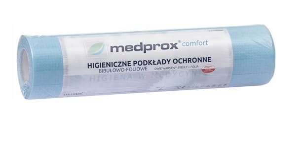 Podkłady higieniczne Mustaf Medical niebieskie 30x50 cm 40 sztuk