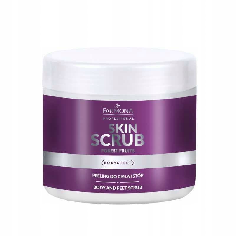 FARMONA SKIN SCRUB Peeling do ciała i stóp o zapachu owoców leśnych 500g