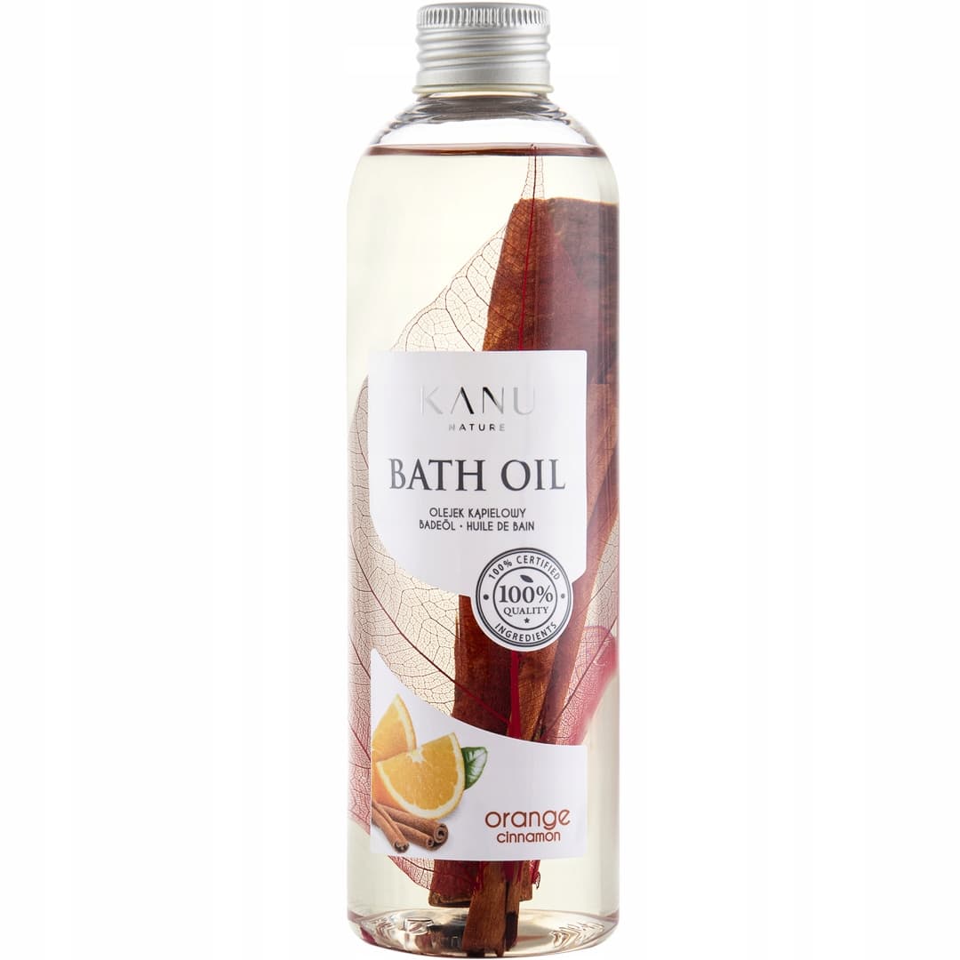Kanu Nature olejek kąpielowy Pomarańcz-cynamon 250ml