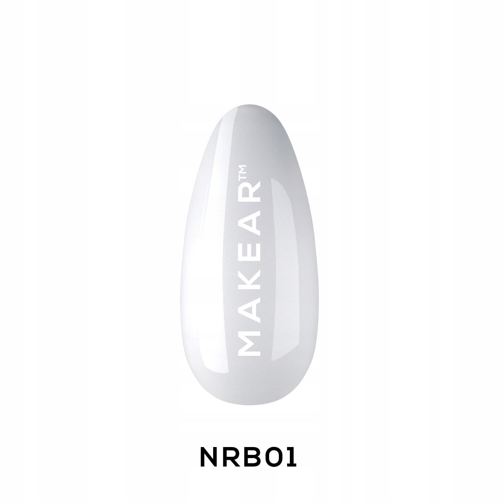 MAKEAR White - Nude Rubber Base NRB01