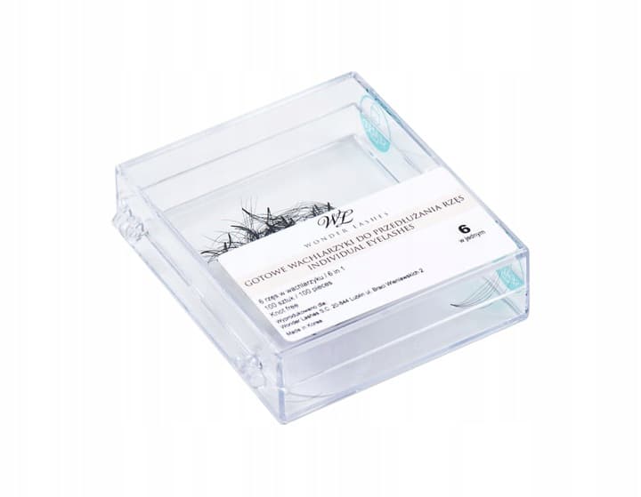 Wonder Lashes Kępki Rzęs Do Przedłużania C,08X8 mm