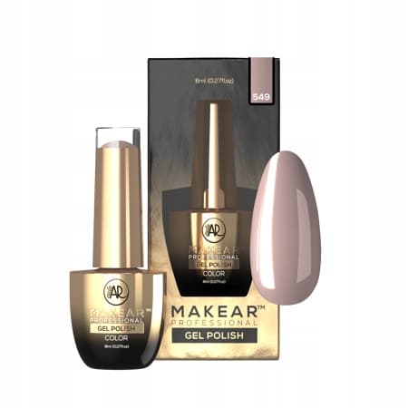 Lakier hybrydowy lakier kolorowy Makear 549 8 ml