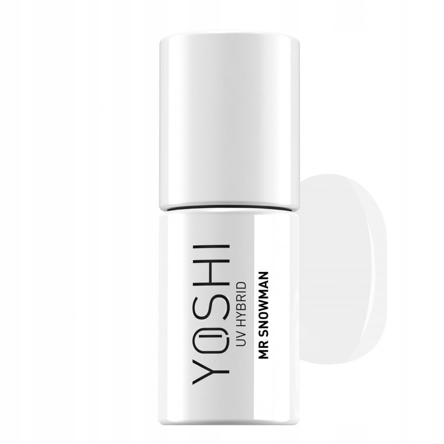 Yoshi Lakier Hybrydowy UV LED 605 Snow White Biały 6ml