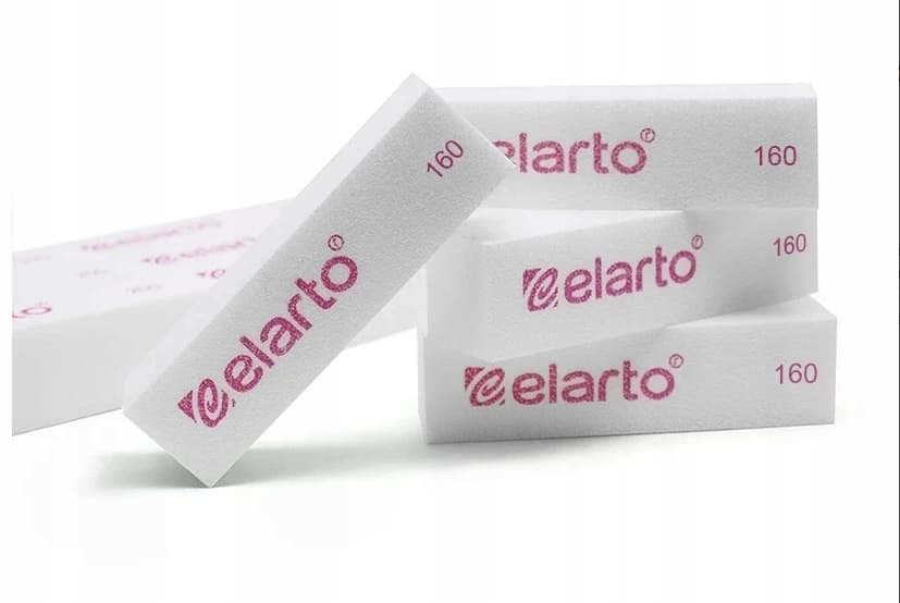 Elarto blok polerski 160 biały 10szt