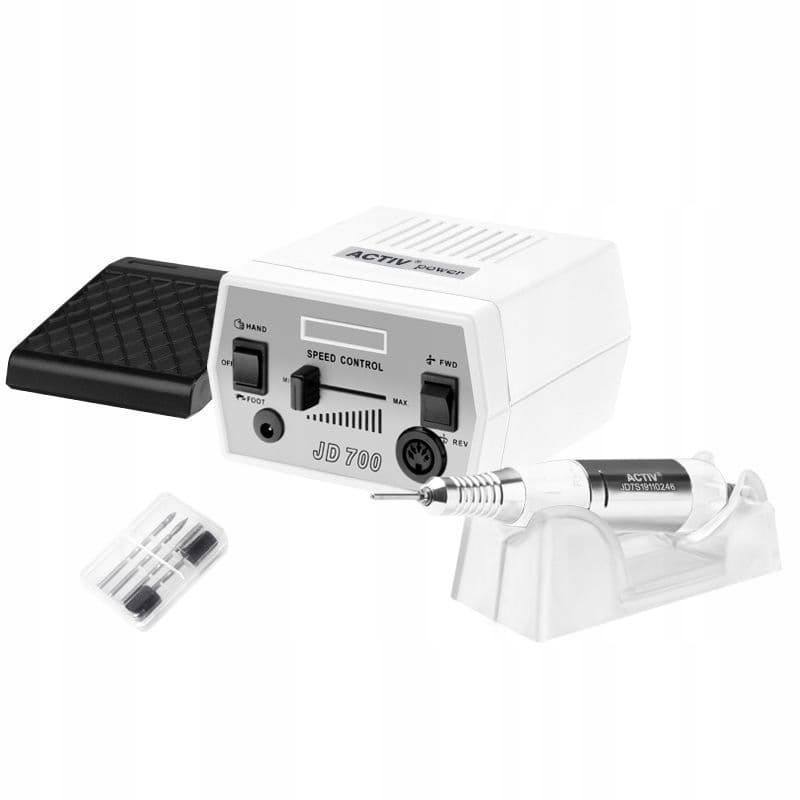 Frezarka JD700 ACTIVE POWER Biała 35W + Frezy