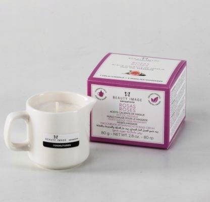 Image Beauty świeca do masażu Roses 80g