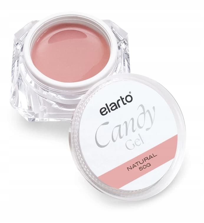 Elarto żel UV/LED Beż-Róż Gęsty Candy Natural Elarto 50g