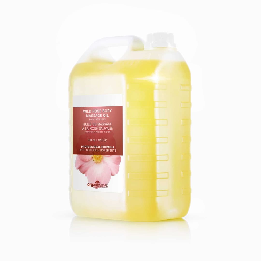 Organic Olej Oliwka do masażu ciała 5l o zapachu Dzikiej Róży/BEZ PARAFINY/
