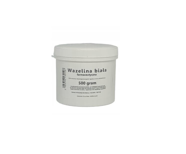 Wazelina Biała Kosmetyczna 0,5kg