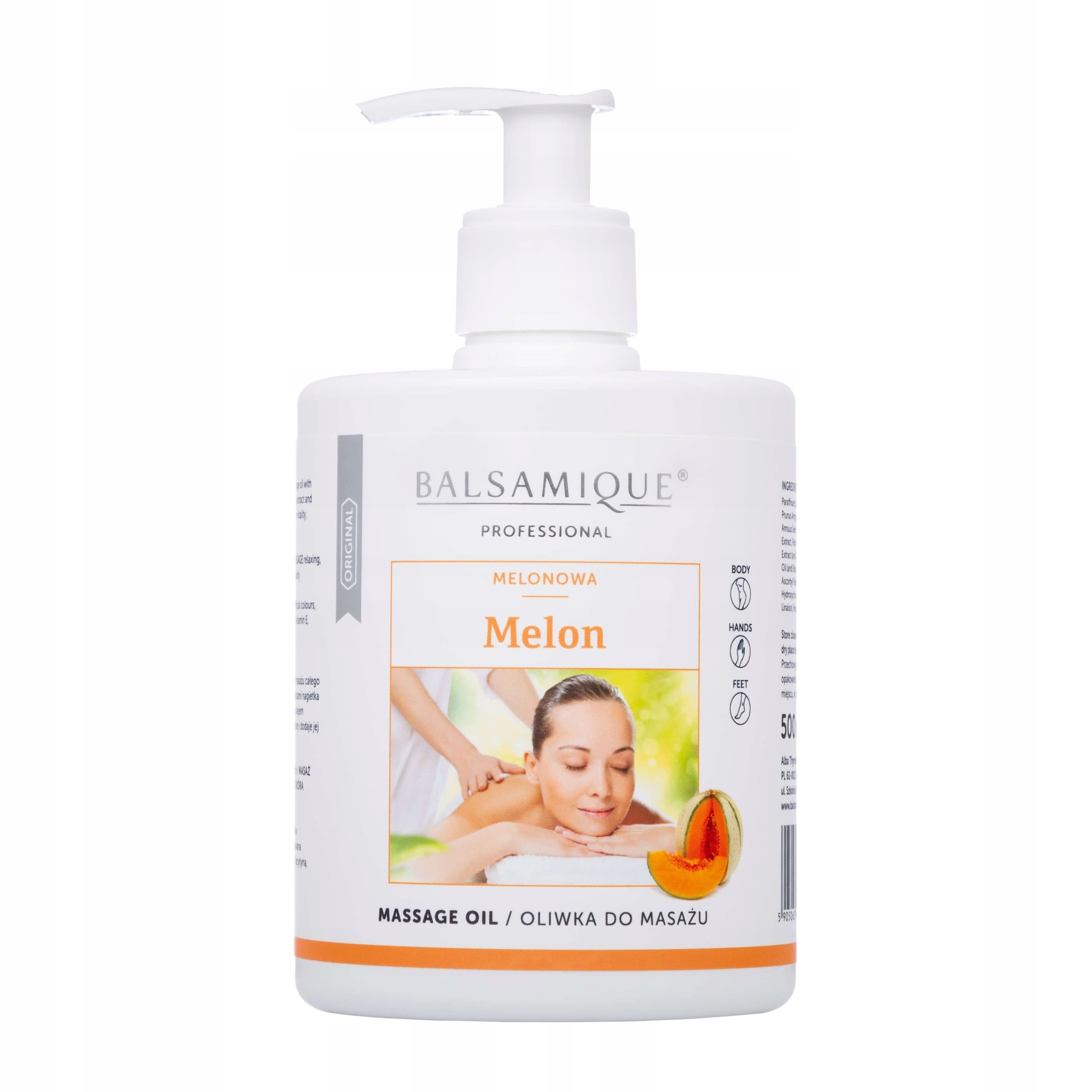 Balsamique oliwka do masażu Melon 500ml