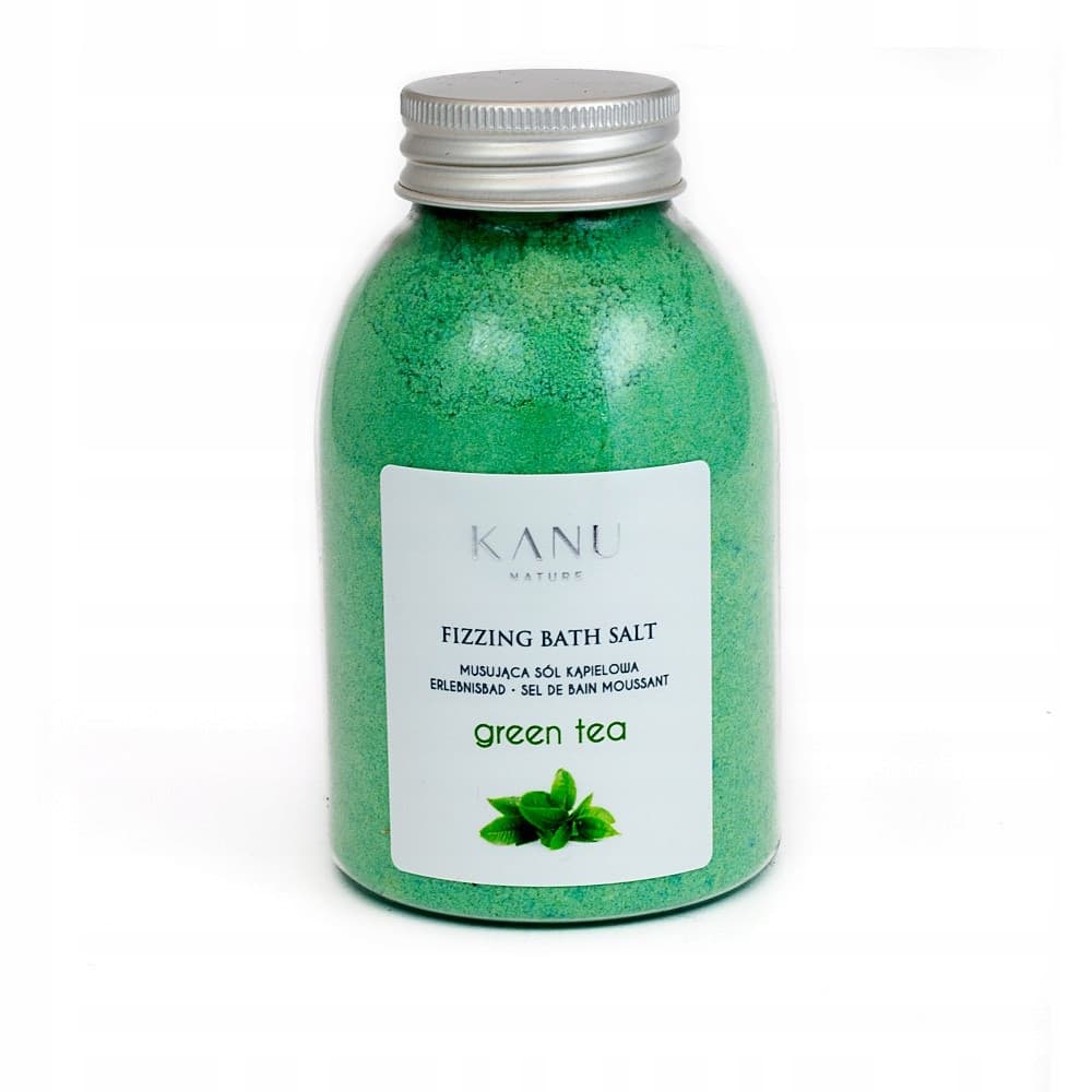 Kanu Nature Musująca sól Zielona herbata 250 g