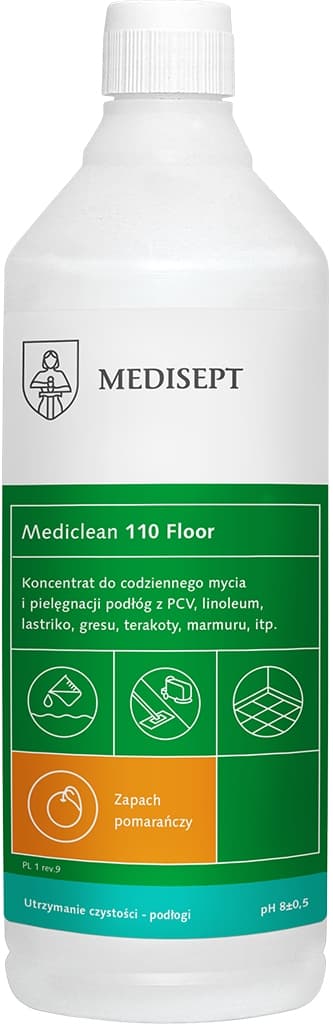 MEDICLEAN 110 FLOOR 1L - OWOCE EGZOTYCZNE, MEDISEPT