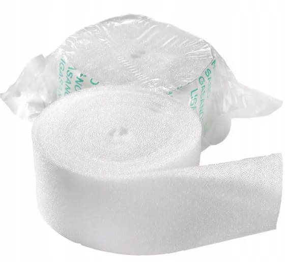 Ligasano biały opatrunek gąbka tamponada na wrastające paznokcie 300x5x0,3