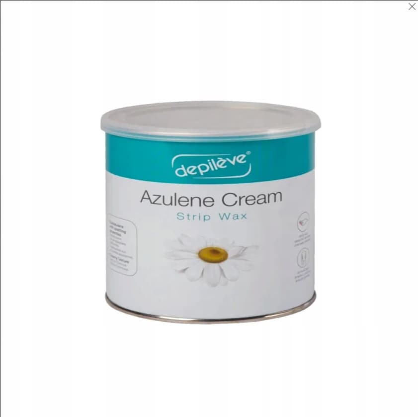 Depileve Wosk w puszce Miękki Azulenowy - 400g