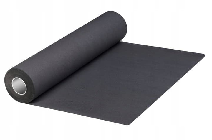 Podkład czarny flizelinowy na fotel 80cm x 50 m