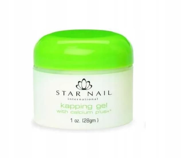 STAR NAIL KAPPING ŻEL Z WAPINIEM BEZBARWNY 28g DATA WAŻNOŚCI 30.04.2026