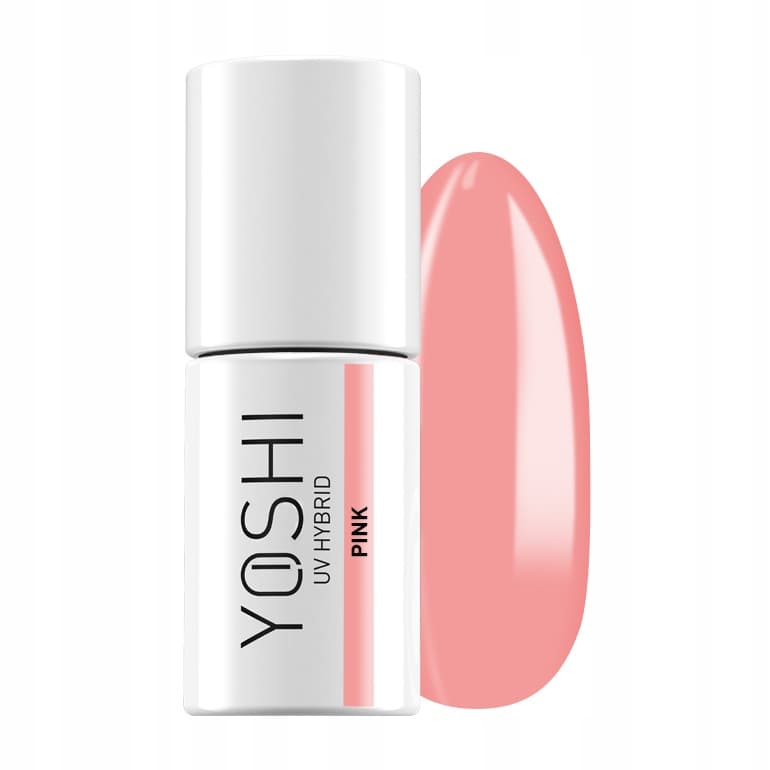 Yoshi Lakier Hybrydowy UV LED French Pink 004 6ml