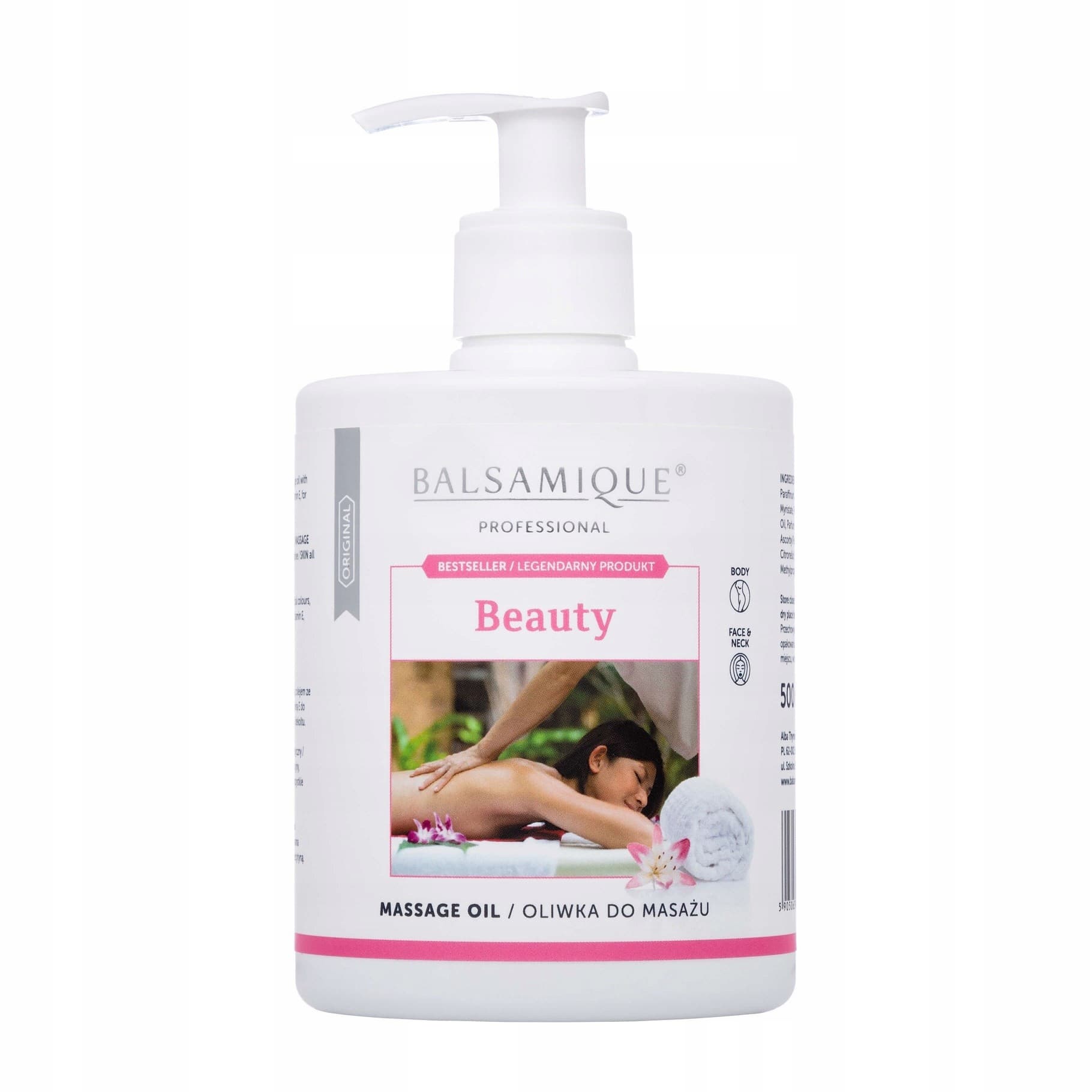 Balsamique Beauty oliwka do masażu 500ml