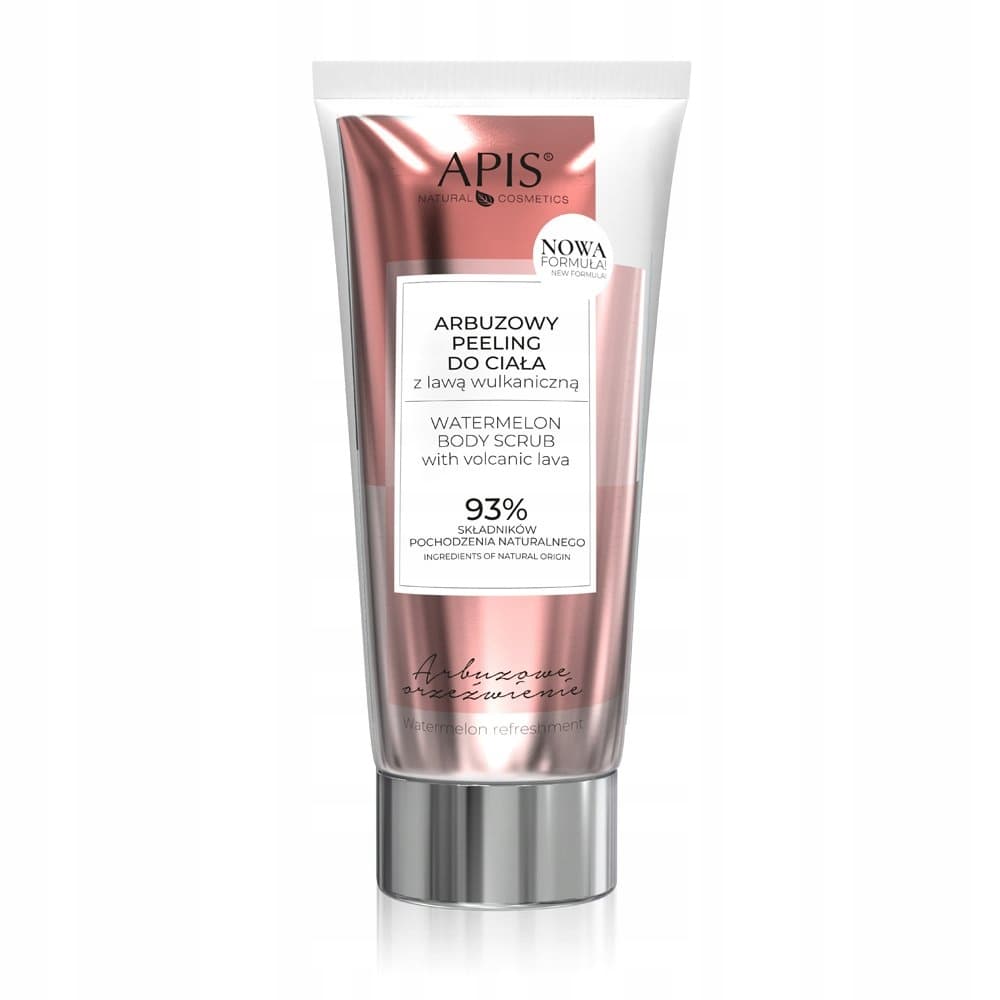 Apis Arbuzowy peeling do ciała z lawą wulkaniczną 200 ml KRÓTKA DATA