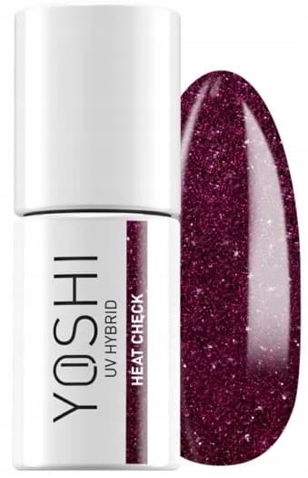Yoshi Lakier Hybrydowy UV LED Heat Check 262 6ml CAT EYE