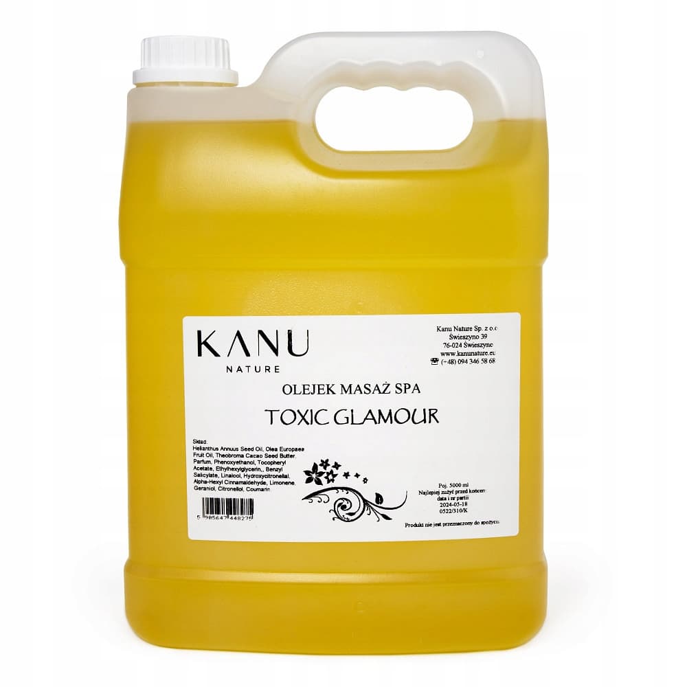 Kanu Nature Massage Oil OLEJ DO MASAŻU TOXIC GLAMOUR 5L