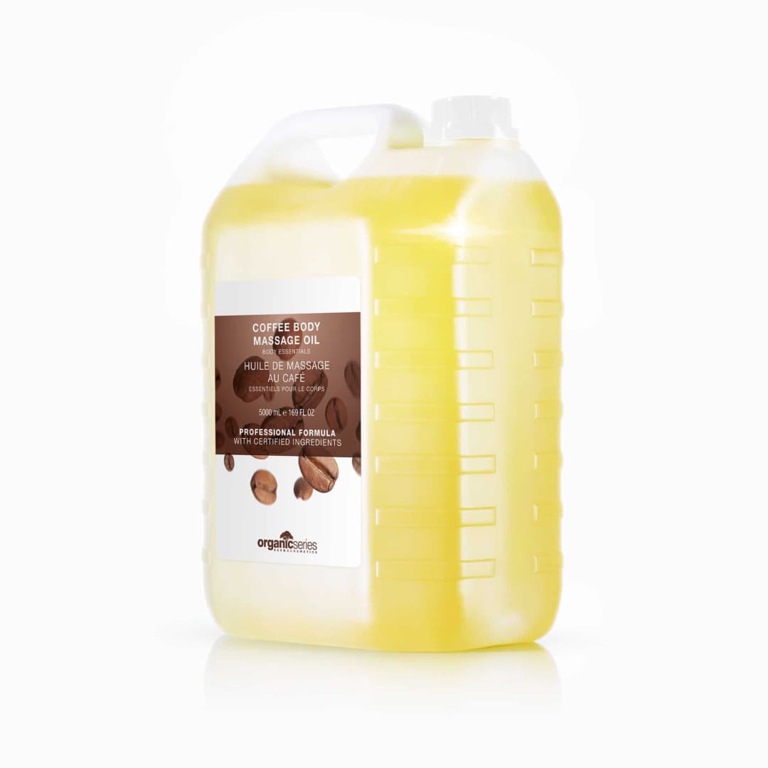 Organic Olej Oliwka do masażu ciała 5l o zapachu Kawowym /BEZ PARAFINY/