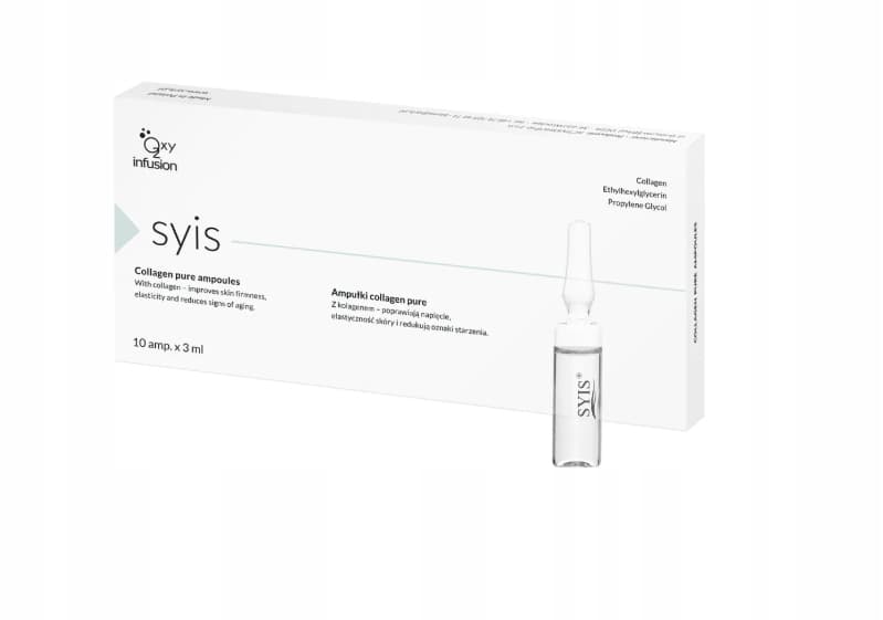 Syis ampułki pure collagen 100 % 10 x 3 ml