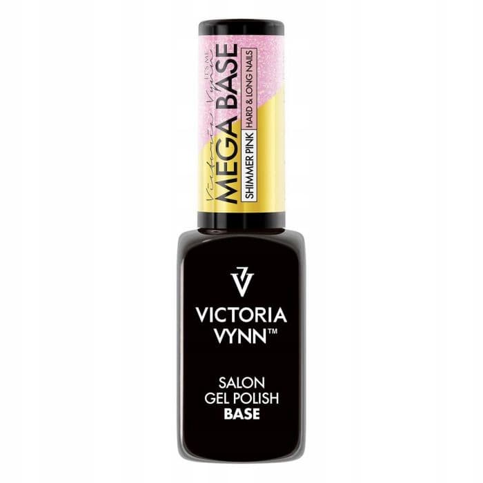 Victoria Vynn baza budująca z drobinkami Mega Base Shimmer Pink 8ml