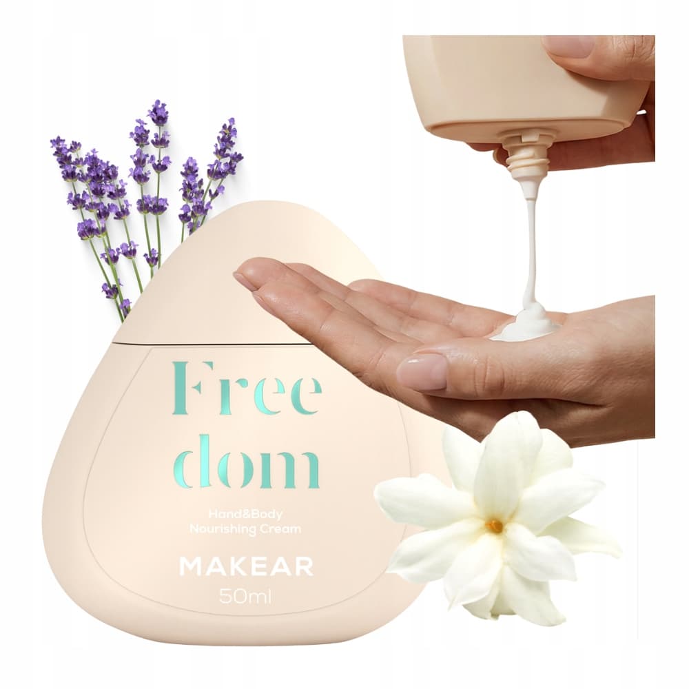 Makear Krem Freedom Do Pielęgnacji Dłoni Nawilżenie i Odżywienie Skóry 50ml