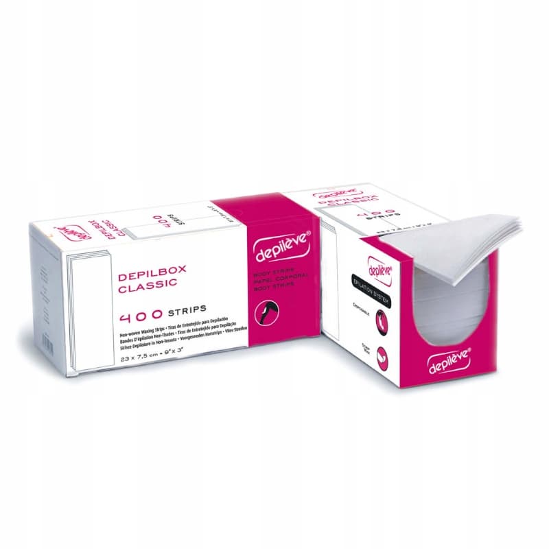 Depileve DEPILBOX Paski do depilacji (400 szt.)