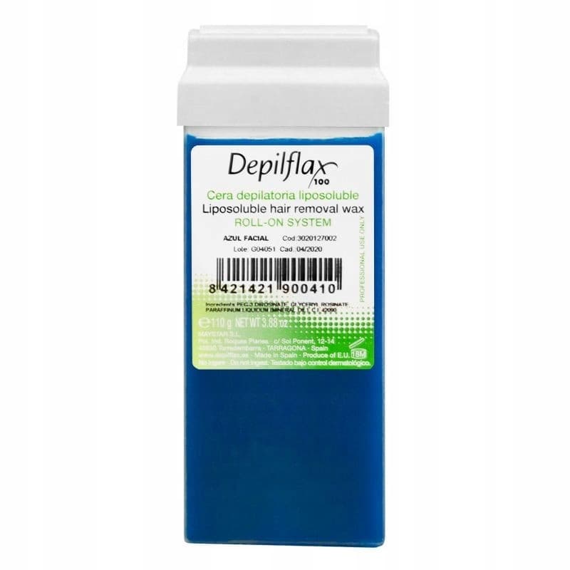 Wosk Do Depilacji Azulenowy W Rolce 110g Depilflax
