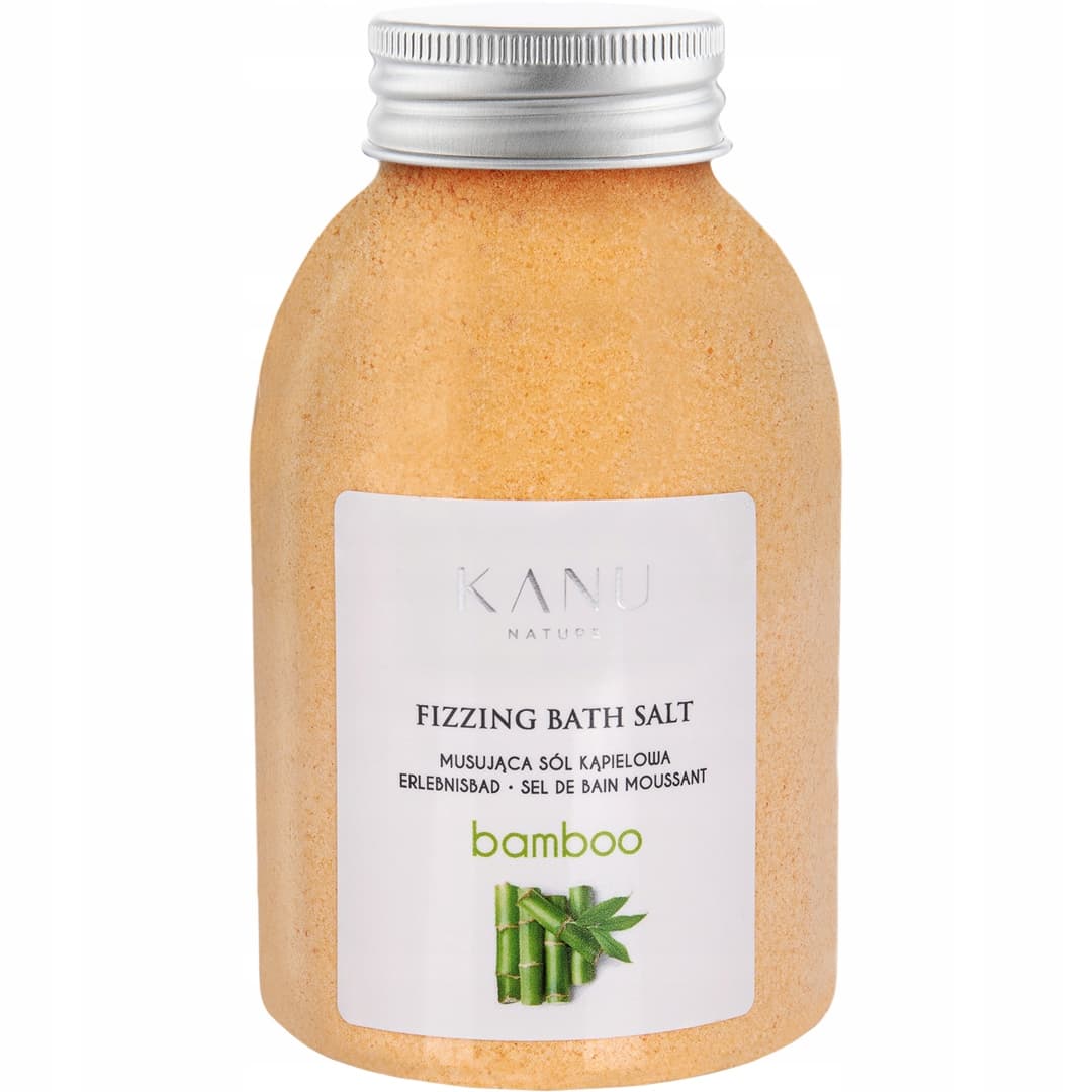 Kanu Nature Fizzing Bath Salt sól musująca do kąpieli Bambus 250g
