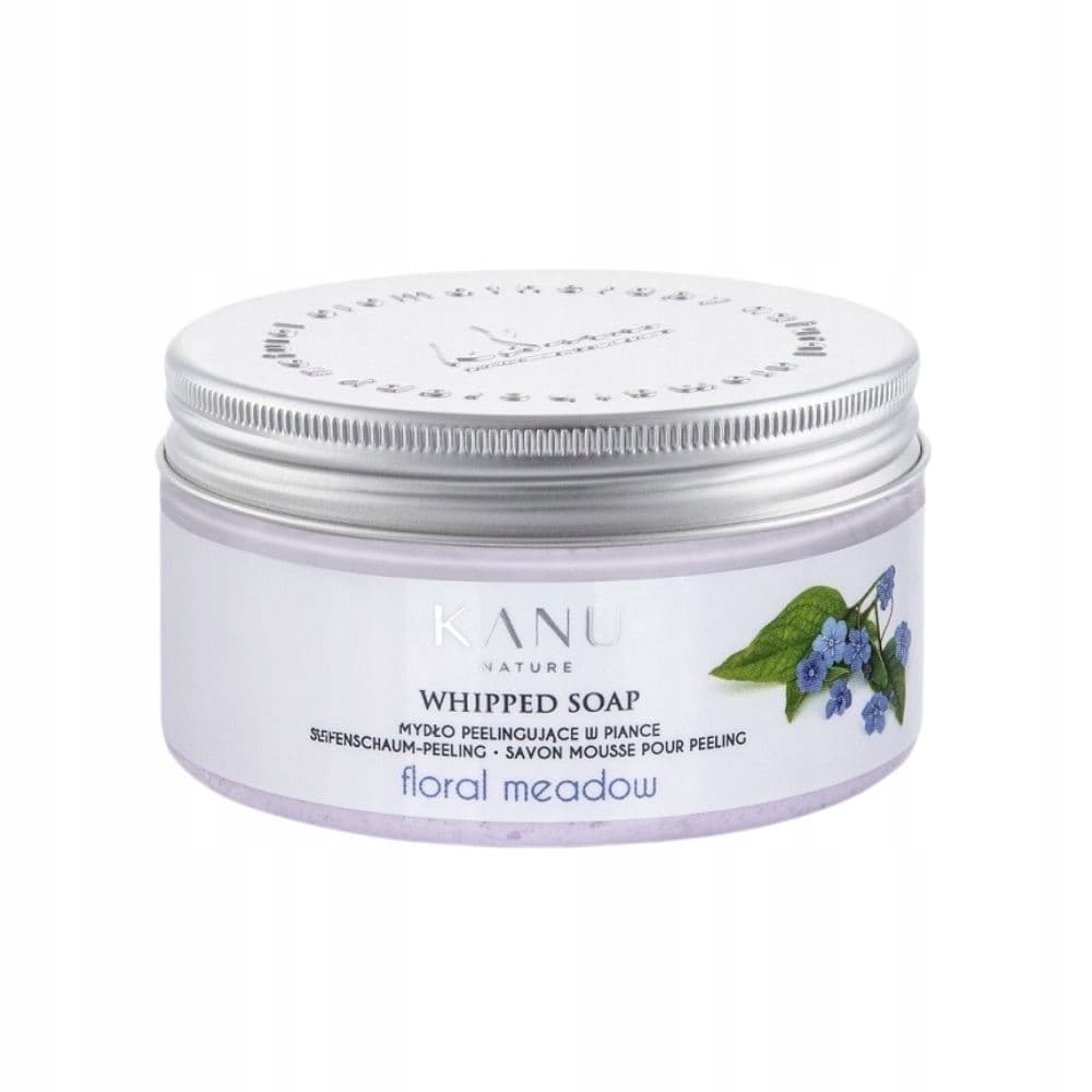 Kanu Nature Mydło peelingujące w piance Kwiatowa łąka 60 g
