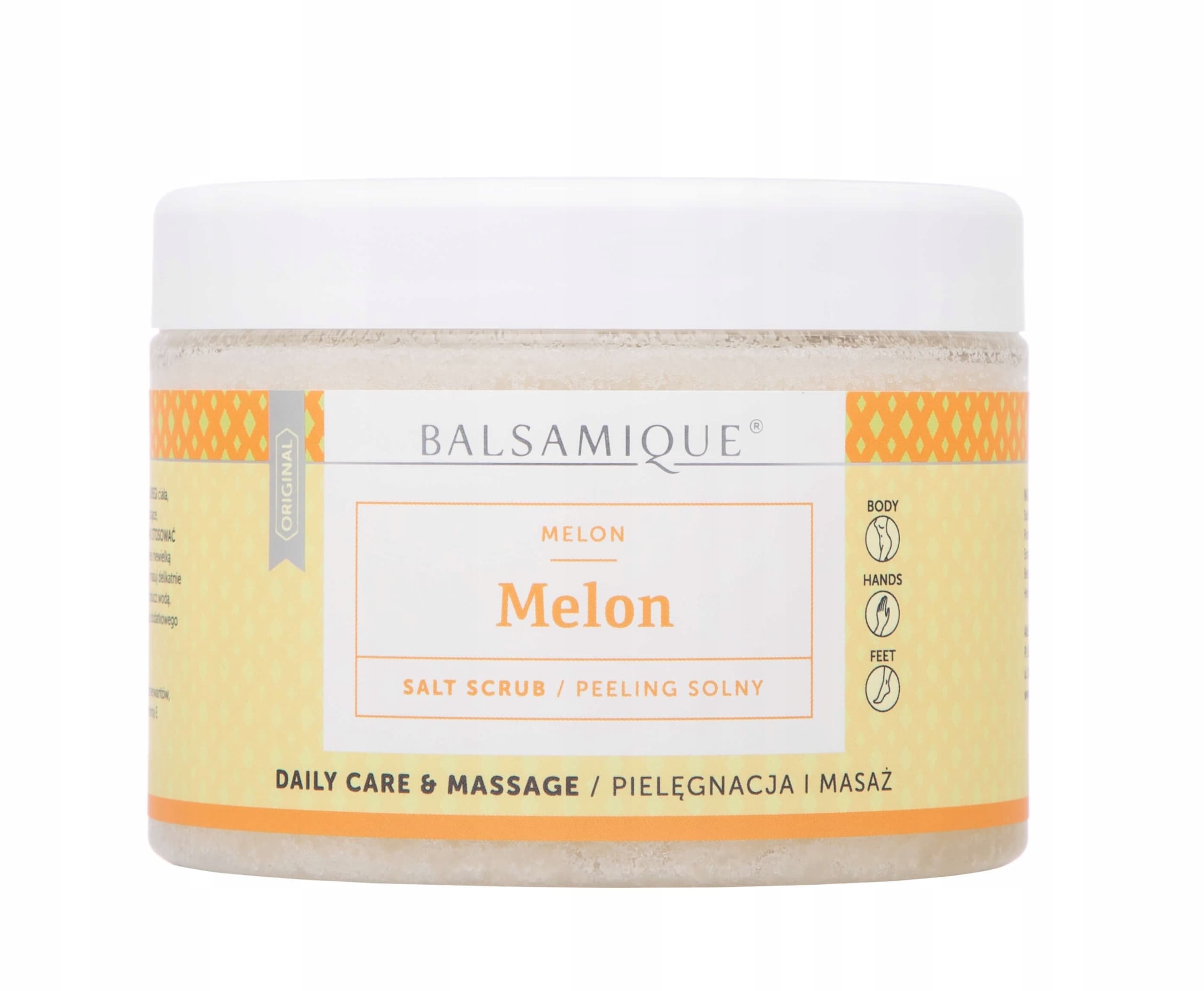 Balsamique peeling solny do ciała melony 550g
