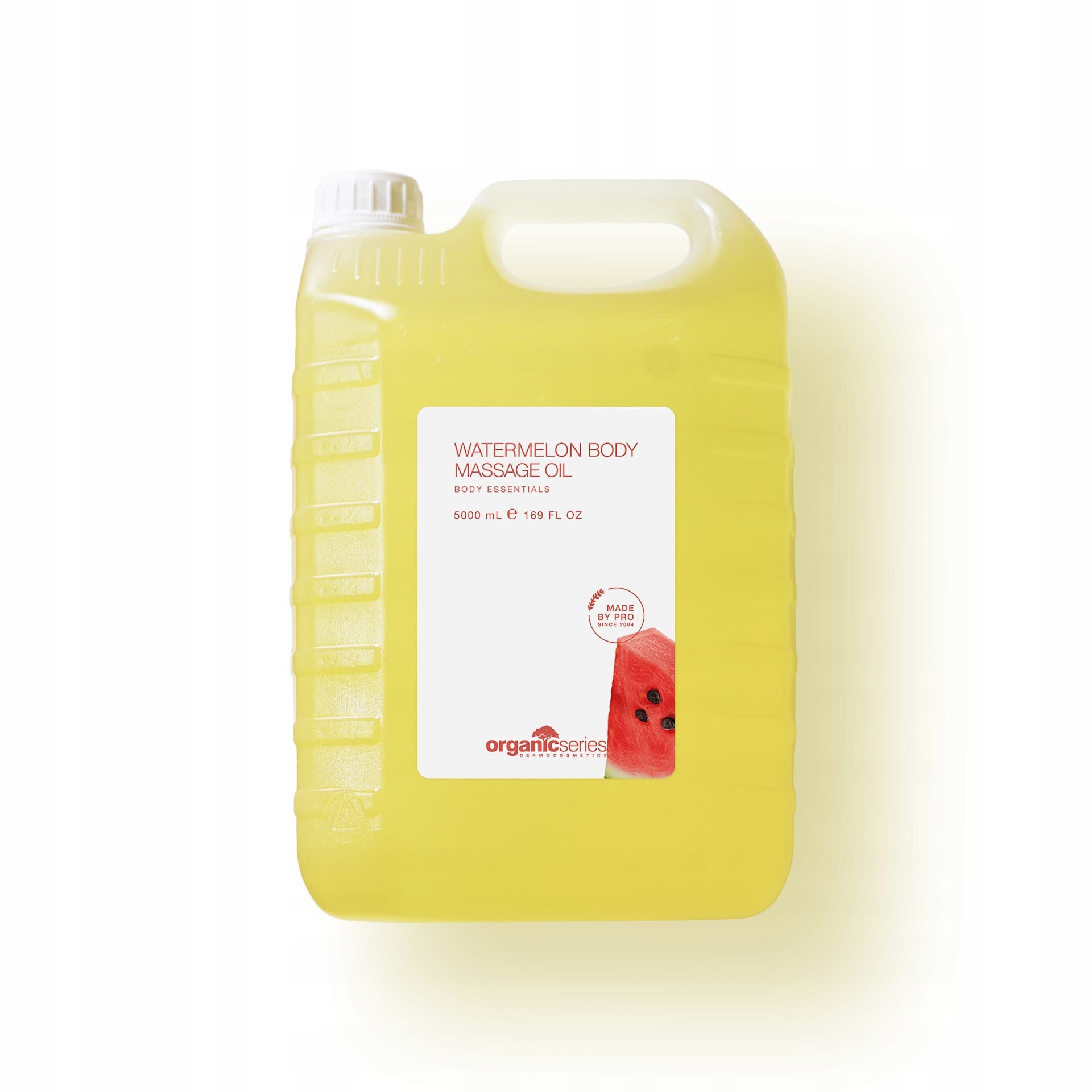 Organic Olej Oliwka do masażu ciała 5l o zapachu Arbuzowym /BEZ PARAFINY/