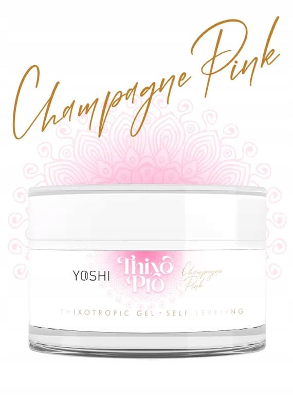 Yoshi Żel budujący Thixo PRO Gel Champagne Pink 50ml