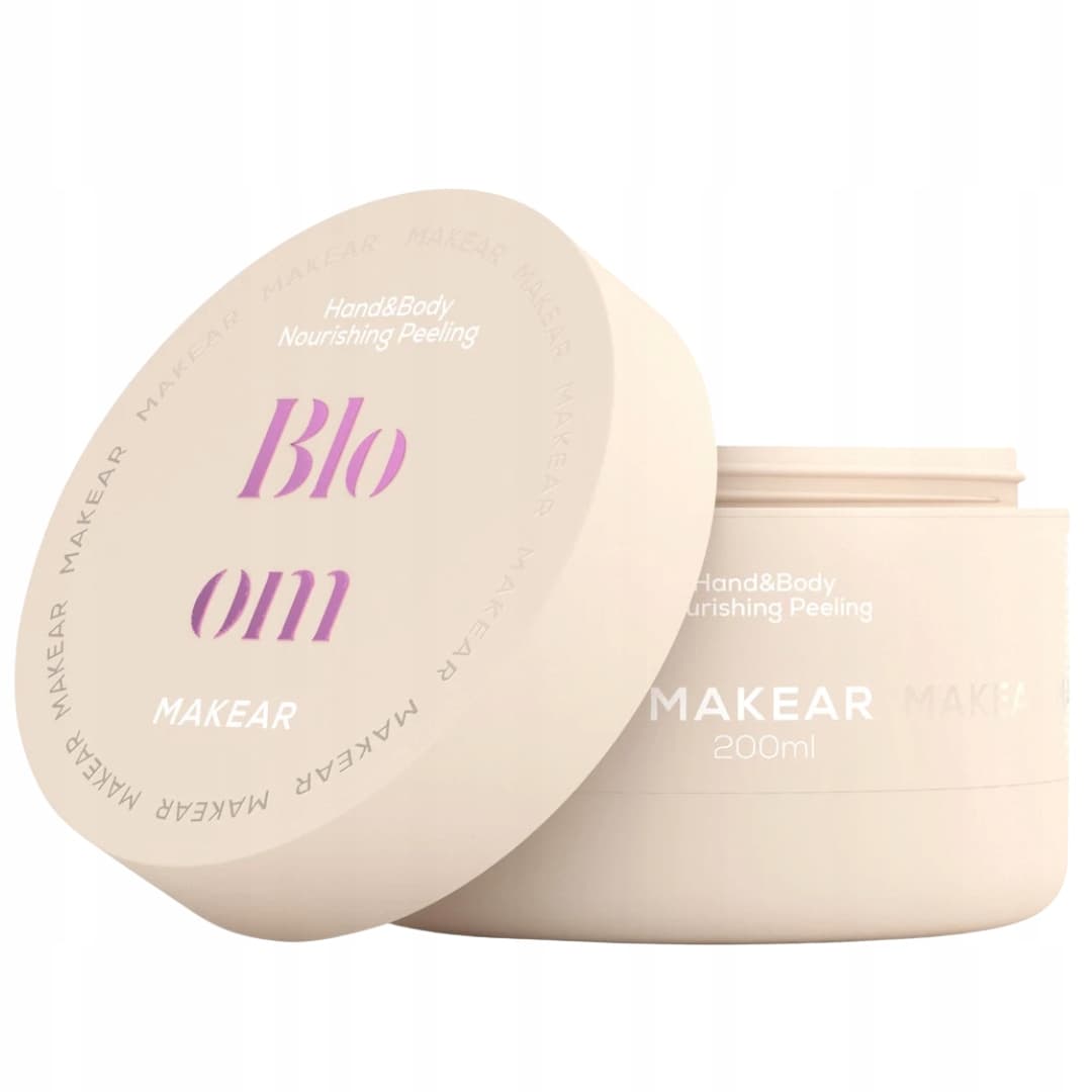 Makear Odżywczy Peeling Cukrowy do Dłoni i Ciała Bloom 200ml scrub