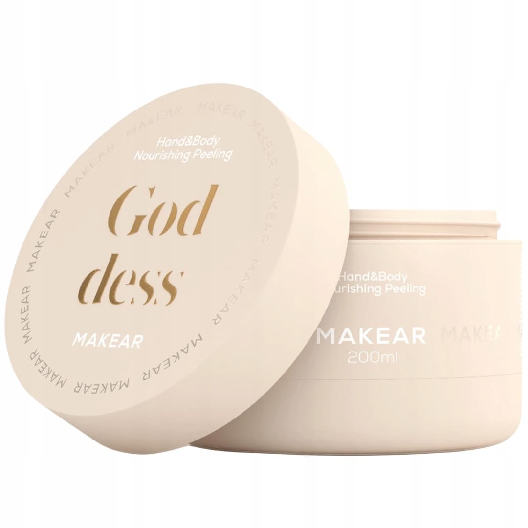 Makear Odżywczy Peeling Cukrowy do Dłoni i Ciała Goddess 200ml scrub