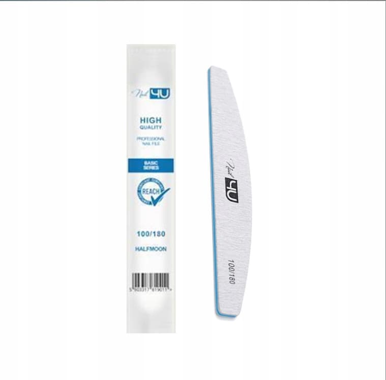 NAIL4U Pilnik Basic III Łódka 100/180 25szt