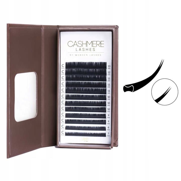 Wonder Lashes Rzęsy Na Paletce Cashmere C MIX