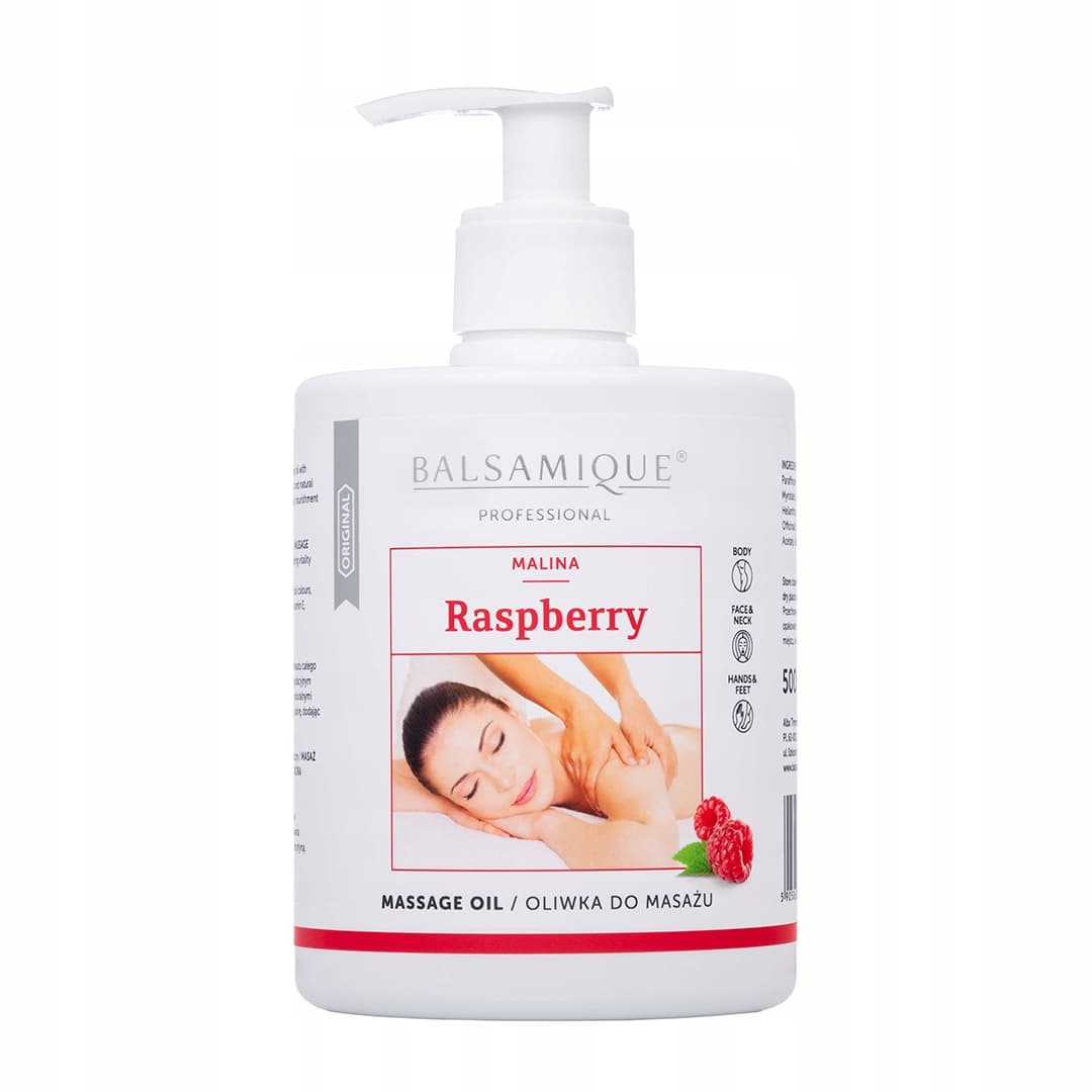 Balsamique oliwka do masażu Malina 500ml